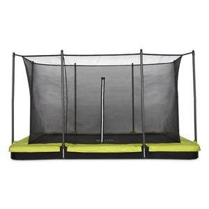 <span class=keywords><strong>Trampoline</strong></span> de jardin encastré personnalisable avec filet de sécurité rectangulaire, garantie 1 an, sûr, durable, en mousse PVC galvanisé - Product Image 1
