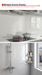 Stiker dekorasi dinding 3D, cabut dan tempel tahan air untuk dinding dapur dan kamar mandi - Product Image 5