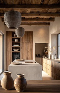 Wabisabi stile <span class=keywords><strong>cucina</strong></span> <span class=keywords><strong>cucina</strong></span> completa Design personalizzato armadio da <span class=keywords><strong>cucina</strong></span> in quarzo in legno massello mobile da <span class=keywords><strong>cucina</strong></span> con prezzo di fabbrica - Product Image 3