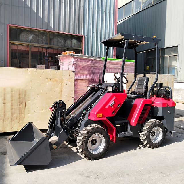 TOP Quality Mini Wheel Loader 500kg-800kg Telescopic Front Loader Tractor Kubota diesel Engine EPA4 EURO V Best Price