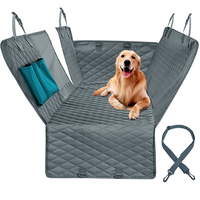 Housse de siège de voiture pour animaux de compagnie pliable et imperméable, hamac pour chien, 600D, résistant aux rayures, antidérapant, housses de siège arrière pour voitures