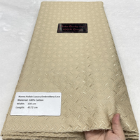NI.AI Nouveau tissu en dentelle de mousseline de haute qualité, dentelle brodée avec des pierres pour robe de mariée ou de soirée pour femmes