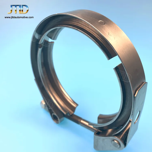 Jtld SS304 2.5 "<span class=keywords><strong>63mm</strong></span> Quick Open Exhaust Vband Clamps Turbo <span class=keywords><strong>V</strong></span> <span class=keywords><strong>Band</strong></span> Clamp avec kits de bride - Product Image 5