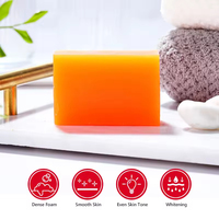 Savon d'essence hydratant pour le visage fait à la main acide kojique organique Anti-acné Anti-rides blanchissant la peau approvisionnement OEM disponible
