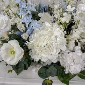 Factory Wholesale Table Centerpiece <b>Wreath</b> <b>Decoration</b> Artificial Flowers <b>Wreath</b> for Wedding Table <b>Decoration</b> - Product Image 6