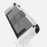 Étui de protection antichoc rigide mat avec support pour console Nintendo Switch 2