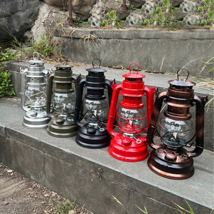 276 Model 26CM <strong>Metal</strong> Kerosene Storm Oil <strong>Lantern</strong> For Outdoor &amp; Camping For Hurricane Lighting - Product Image 5