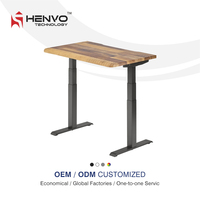 Bureau debout électrique à double moteur en acier, ultra silencieux, anti-collision, robuste, réglable en hauteur, ergonomique et extensible
