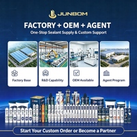 Adhésif d'ancrage époxy JUNBOM résistant au vieillissement pour la fixation de boulons d'ancrage métalliques, fournisseur direct d'usine
