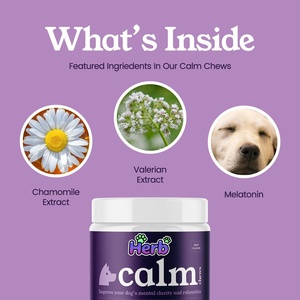 ODM/OEM Friandises à mâcher molles au calcium pour chiens - Aide au calme et au sommeil, Vitamine D, Digestion sensible - Product Image 3