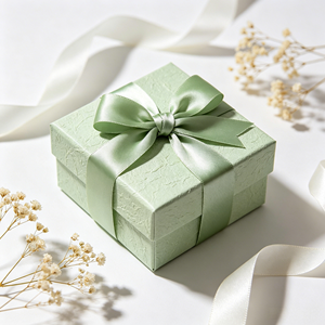 Nœud en ruban satiné macaron minimaliste, vente en gros, nœud personnalisé pour boîte cadeau de fête, baby shower, mariage, décoration de boîte à bijoux - Product Image 2