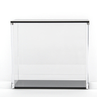 Boîte de présentation en acrylique ETB avec protection UV pour bandes dessinées et cartes TCG, couvercle magnétique, boîte de rangement transparente pour collectionneurs