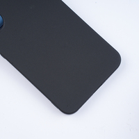 Coque de téléphone en silicone noir mat pour Samsung Galaxy A18, coque de téléphone portable en TPU souple, protection arrière