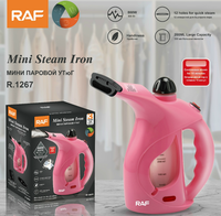Fer à repasser électrique 800W, populaire, automatique, avec support, appareil électroménager, chauffe-vêtements avec brosse amovible, défroisseur électrique