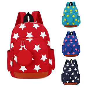 INEO Pentagramma creativo per bambini sacchetto di scuola del fumetto scuola materna zaino per i bambini con la borsa - Product Image 6