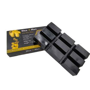 Fagioli di cera depilatoria da uomo Private Label 500g 4 profumi maschili blocchi di cera calda con confezione regalo - Product Image 1