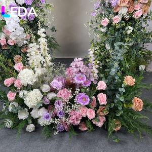 Décorations de mariage LEDA, arrangement floral, fleurs suspendues, fleurs artificielles colorées pour mariage - Product Image 5