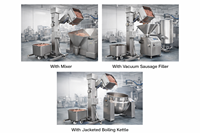Élévateur vertical en acier inoxydable personnalisable pour la transformation de la viande, équipement de levage industriel entièrement automatique et économe en énergie