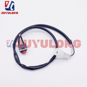 Interruptor de botón de bocina con mango de Joystick de alta calidad JUYULONG para Sany SY225 230 <span class=keywords><strong>235</strong></span> 245 265 piezas de maquinaria de construcción - Product Image 5