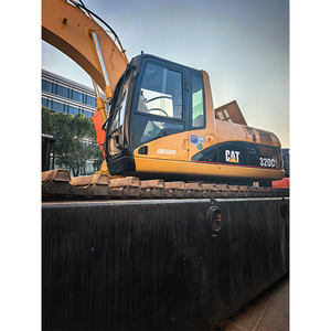 Excavatrice amphibie CAT 320, machine de dragage de sable fluvial, ponton d'occasion CAT 320CL, excavatrice flottante CAT 320C 320CL 320D 320D2 - Product Image 5