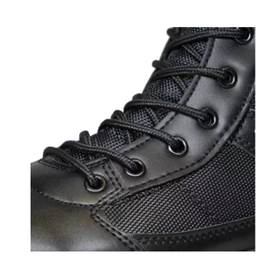 Botas Tácticas TSB12 Personalizadas Negras de Alta Calidad para Hombre, con Mangas de Tela Oxford 1000D y Cierre Lateral - Product Image 6