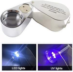 <span class=keywords><strong>40x</strong></span> Led Gem <span class=keywords><strong>Loupe</strong></span> Mini Opvouwbare Pocket <span class=keywords><strong>Loupe</strong></span> Vergroting Juwelier <span class=keywords><strong>Loupe</strong></span> Voor Edelstenen Sieraden - Product Image 5