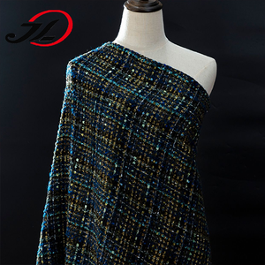 Vải Tuýt Kim Loại Polyester Dệt Chéo Thời Trang Vải Quần Áo Cho Hàng May Mặc Và Áo Khoác - Product Image 5