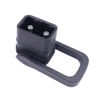 Base de port de charge pour scooter/moto électrique Lianzhan, connecteur femelle 50A en laiton PA66, prise d'alimentation 7/8 broches DCD06