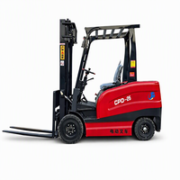 Chariot élévateur à batterie OEM ODM 2,5T, moteur AC 60V 7500W, pneus pleins, pour usine de fabrication et atelier