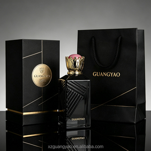 Nuova Bottiglia di Profumo in Vetro di Alta Gamma 100ml, Design Elegante e Pesante, Colore Personalizzato, Logo del Marchio, Confezione e Borsa per Profumo - Product Image 1