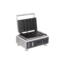 Machine à cornets de crème glacée à 8 cavités, commerciale, 1,55 KW, 220 V, antiadhésive