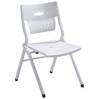 Chaise de bureau à cadre fixe et simple, mobilier de haute qualité, installation sans conception, vente directe d'usine