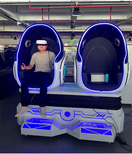 Maker VR/AR/MR Equipo Realidad virtual Mejores ventas 9D VR Asiento de 2 plazas Silla Juego de cine <span class=keywords><strong>Ganar</strong></span> <span class=keywords><strong>dinero</strong></span> Rápido VR Egg 9D VR - Product Image 1