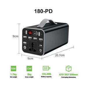 Estación de Energía Portátil Pequeña para Teléfonos, Tabletas, Cámaras y Viajes Cortos al Aire Libre, Paneles Solares, Sistema Solar, Batería de Litio - Product Image 6
