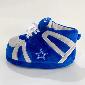 Pantuflas de Casa Cálidas de Invierno Personalizadas al por Mayor, Lindas Pantuflas Deportivas de Felpa para Hombre - Product Image 5