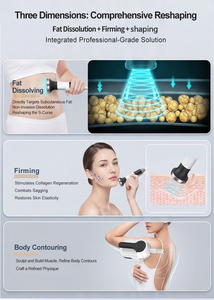 Equipo Estético Cryomagwave Profesional de 5 Manijas para Disolver Grasa y Contornear el Cuerpo - Product Image 4
