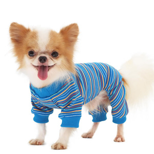 Qiqu personalizado nuevo diseñador perro pijamas Onesie algodón gato ropa disfraz para pequeño Chihuahua <span class=keywords><strong>Yorkshire</strong></span> <span class=keywords><strong>Terrier</strong></span> cachorro - Product Image 6