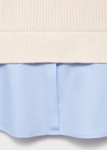 2026 femmes mince laine mérinos col en v Tennis <span class=keywords><strong>pull</strong></span> décontracté été <span class=keywords><strong>Cricket</strong></span> <span class=keywords><strong>pull</strong></span> avec Logo avant Style décontracté - Product Image 5