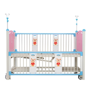Cama Hospitalaria Pediátrica Manual de 2 Funciones para Bebés y Niños, con 2 Manivelas, Venta al por Mayor - Product Image 3