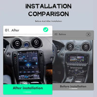 Lecteur multimédia Android 12 8+128 Go pour voiture, autoradio pour Jaguar XJ XJL, vidéo, stéréo, GPS, navigation, unité centrale, Carplay