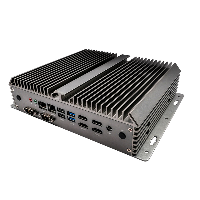 Maxtang Compact Industrial PC Alder Lake-U Dual Channel SO-DIMM DDR4 SATA Fanless Box PC Mini ITX Industrial Computer