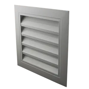 Exterior wall vent covers waterproof aluminum exhaust air wall vent covers
