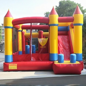 Château gonflable combiné toboggan aquatique et sec commercial, château gonflable pirate, château gonflable pour enfants - Product Image 3