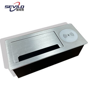 Tomacorrientes Ocultos para Escritorio Sevilo con 3 Puertos USB y Enchufe <span class=keywords><strong>de</strong></span> Sobremesa que Ahorra Espacio para Oficina y Hogar - Product Image 4