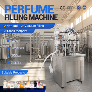 4 Nozzles Semi Automatic Cosmetic Small Liquid Essential Oil Bottle Filler Equipment Perfume Fragrance <strong>Refill</strong> Filling Machine - Product Image 1