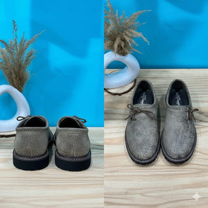 Chaussures en cuir bavaroises avec dessus en daim de chèvre véritable, semelle en caoutchouc durable, écologique, confortable et souple, toutes saisons - Product Image 3