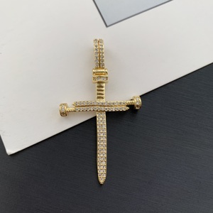 BD-C6215 Ciondoli Religiosi Multipli <span class=keywords><strong>a</strong></span> Croce <span class=keywords><strong>per</strong></span> Creazione Gioielli, Charms <span class=keywords><strong>a</strong></span> Croce Cristiana, Accessori <span class=keywords><strong>per</strong></span> Collane con <span class=keywords><strong>Gesù</strong></span> e Vergine <span class=keywords><strong>Maria</strong></span> - Product Image 4