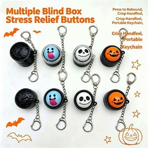 Juguete Antiestrés de Calabaza Espeluznante de Moda, Juguete Sensorial Portátil para Teclado, Llavero para Regalos de Fiesta - Product Image 2