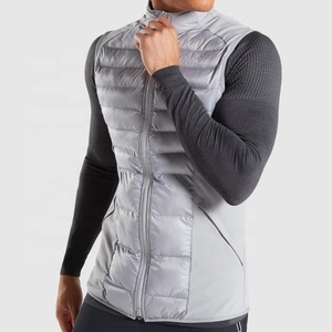 Custom Lightweight Down Winter Padded Puffer <strong>Sleeveless</strong> Vest Men New Down <strong>Coat</strong> - Product Image 5