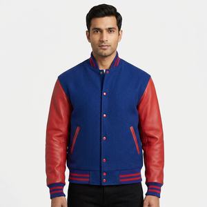 Veste universitaire pour homme, veste décontractée polyvalente adaptée aux tenues de style urbain et tendance. Veste universitaire pour homme. - Product Image 1